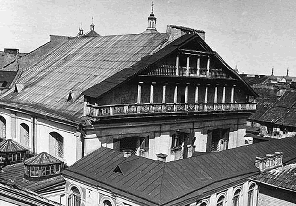 Gable of the Great Synagogue of Vilna