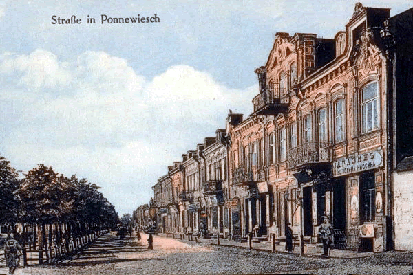 A Street in Panevezys