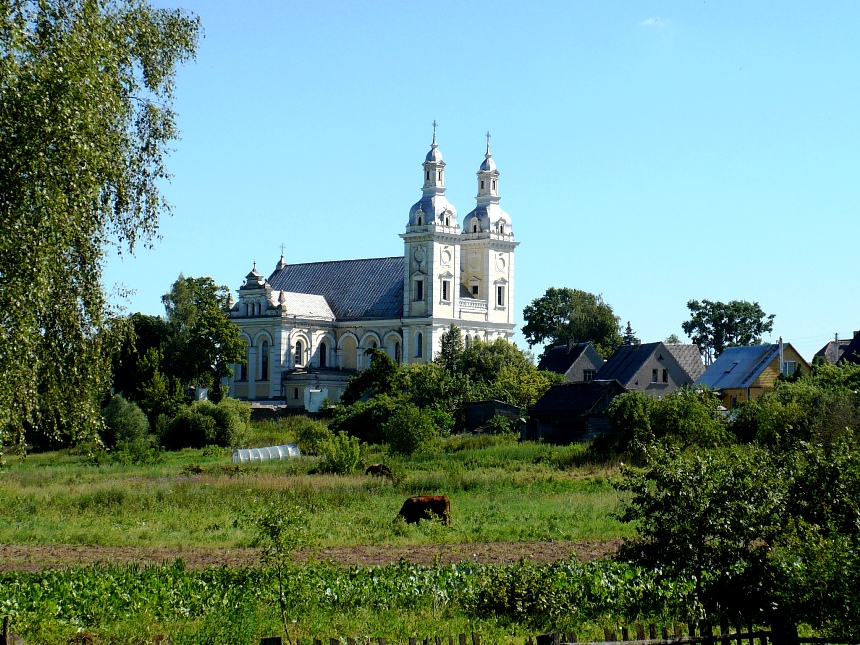 View of the Seduva Church