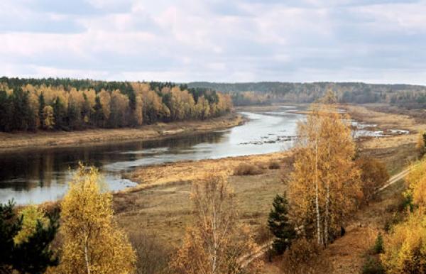 View Over the Daugava River