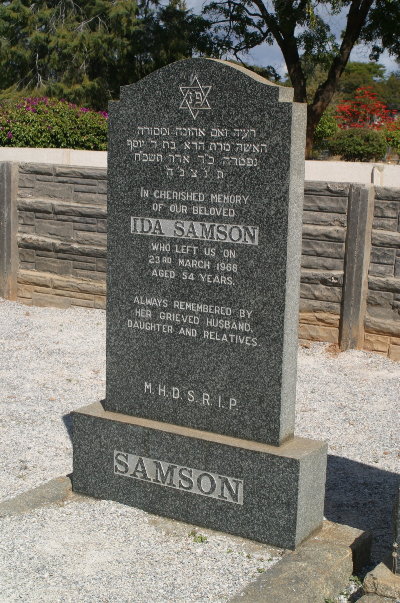 Ida Samson Grave