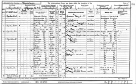 Charles Gillis 1901 census