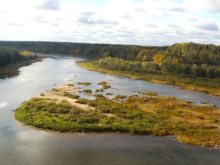 View Over the Daugava River