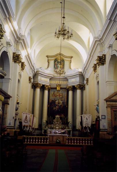 St. Ludwik in Kraslava - Altar