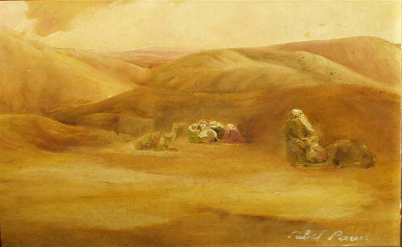Bedouins in the Desert