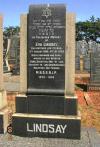 Eva Morris Lindsay - gravestone