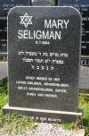 Mary Seligman - gravestone