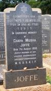 Chaya Musha - gravestone