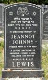 Johnny Lewis - gravestone