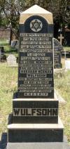Abraham Wulfsohn - gravestone
