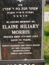 Elaine Morris - gravestone