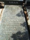 John Gillis - gravestone