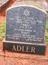 Sidney Adler - gravestone