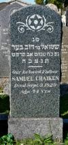 Samuel Chaykin - gravestone