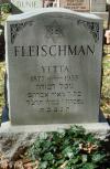 Yetta Fleischman - tombstone