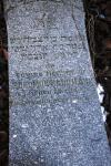 Solomon Sandmann - gravestone