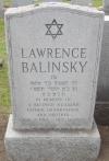 Lawrence Balinsky - grave