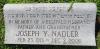 Joseph Nadler - grave