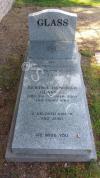Bertha Glass - gravestone