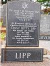 Fanny Gillis Lipp - gravestone