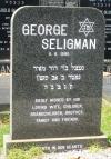George Seligman - gravestone
