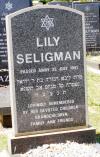 Lily Seligman - gravestone