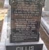 Morris Gillis - gravestone