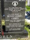 Henry Cohen - gravestone