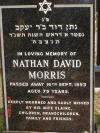 Nathan Morris - gravestone