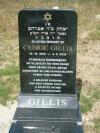 Cedric Gillis - gravestone