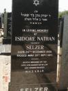 Isadore Selzer - gravestone