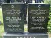 Abe & Lily Anstey - gravestones