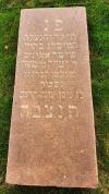 Yitzhak Shukhman - gravestone