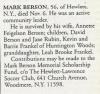 Mark Berson - obituary