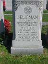 Jack Zelig Seligman - grave