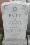 George Baily - grave