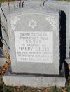 Harry Gillis - gravestone