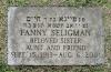 Fanny Seligman - grave1